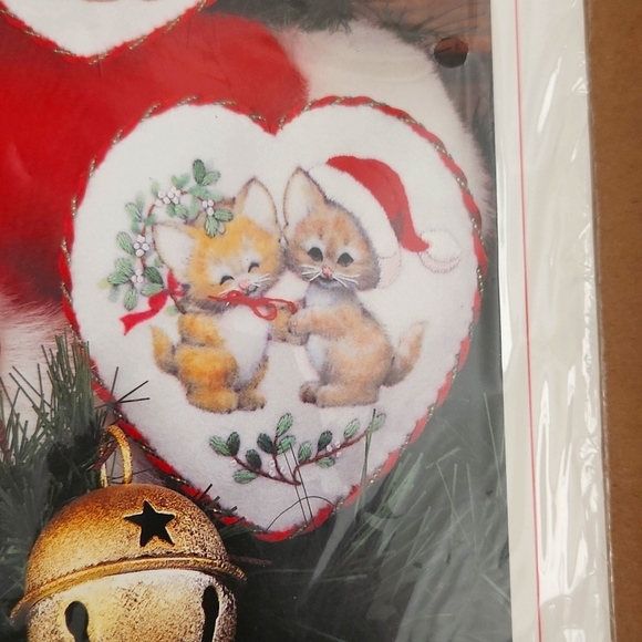 Sweetheart Ornaments Sunset Felt Applique Kit. Embroidery /glue (4 set) New. - Picture 6 of 14